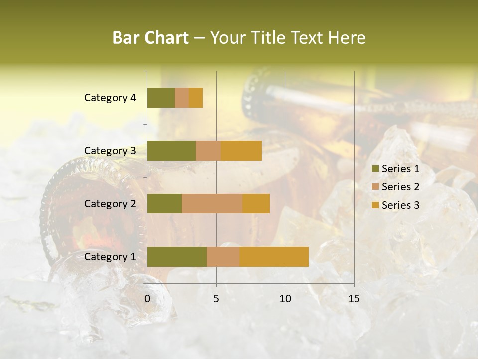 White Party Cocktail PowerPoint Template