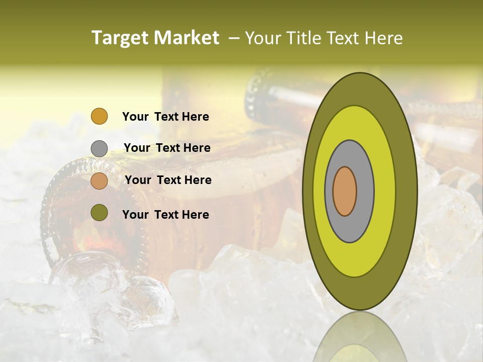 White Party Cocktail PowerPoint Template