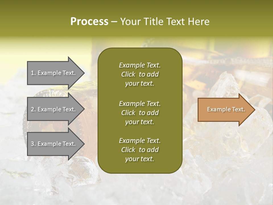 White Party Cocktail PowerPoint Template