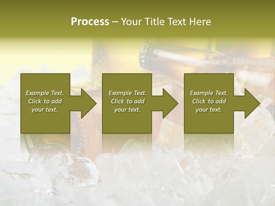 White Party Cocktail PowerPoint Template