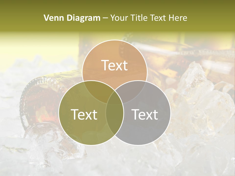 White Party Cocktail PowerPoint Template