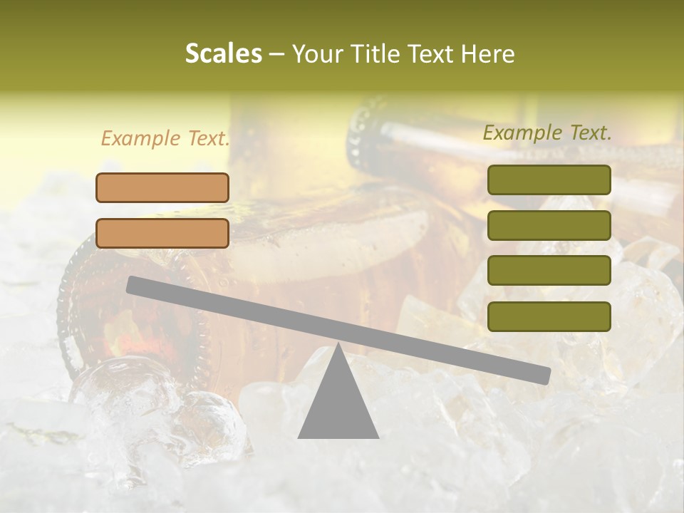 White Party Cocktail PowerPoint Template