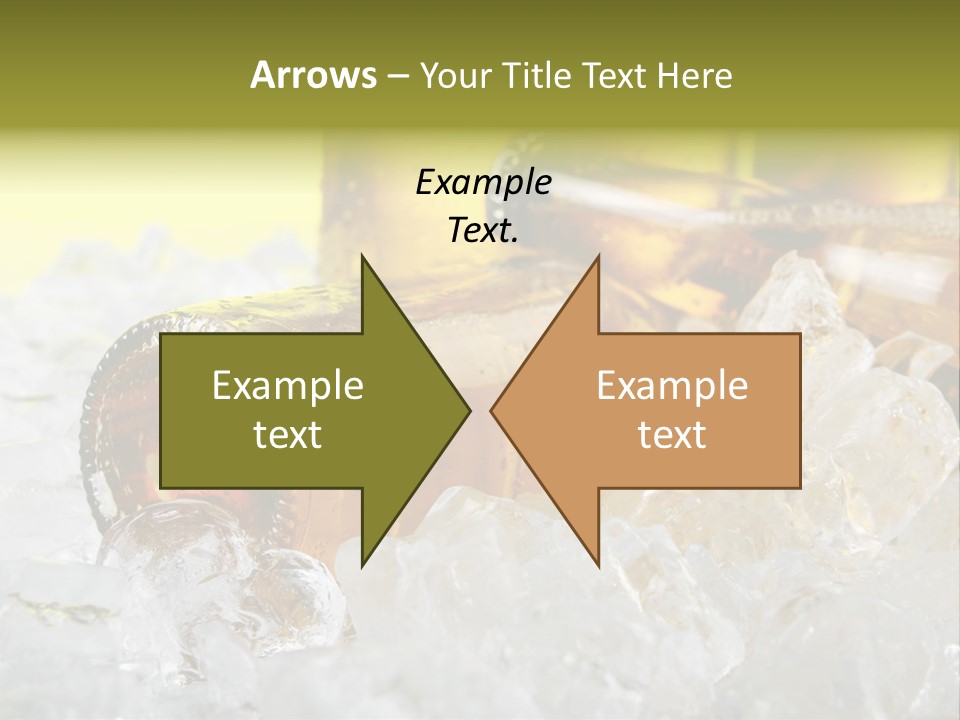 White Party Cocktail PowerPoint Template