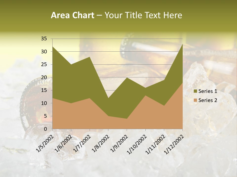 White Party Cocktail PowerPoint Template