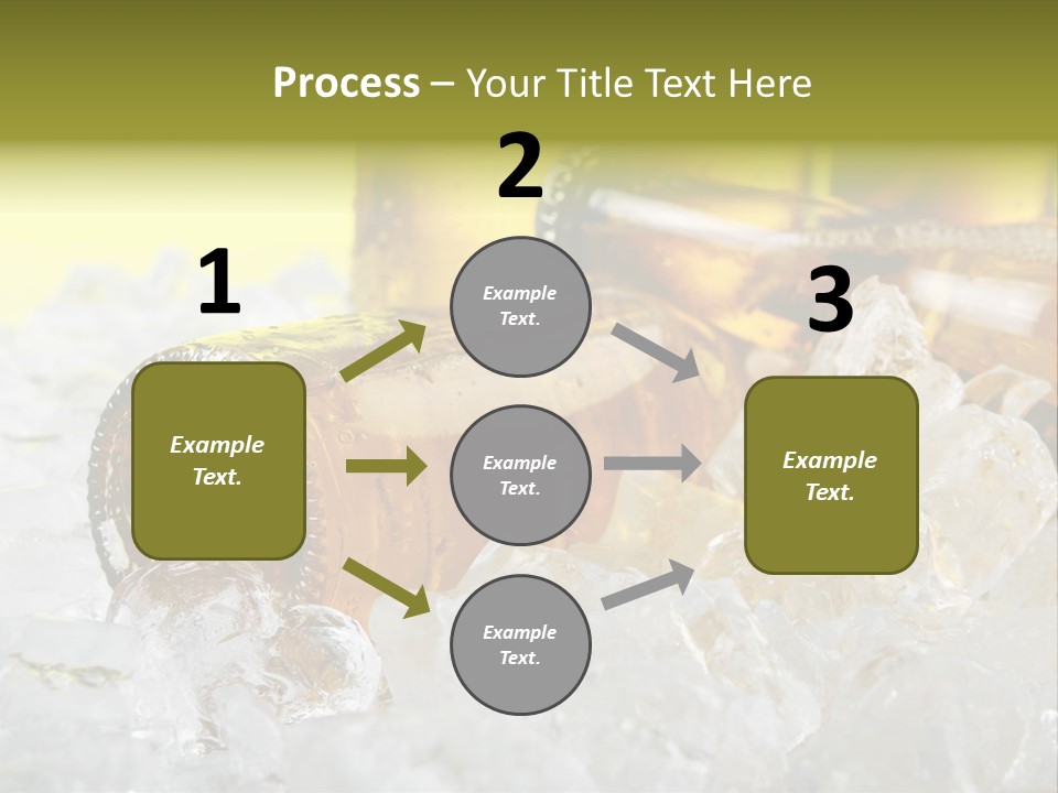 White Party Cocktail PowerPoint Template