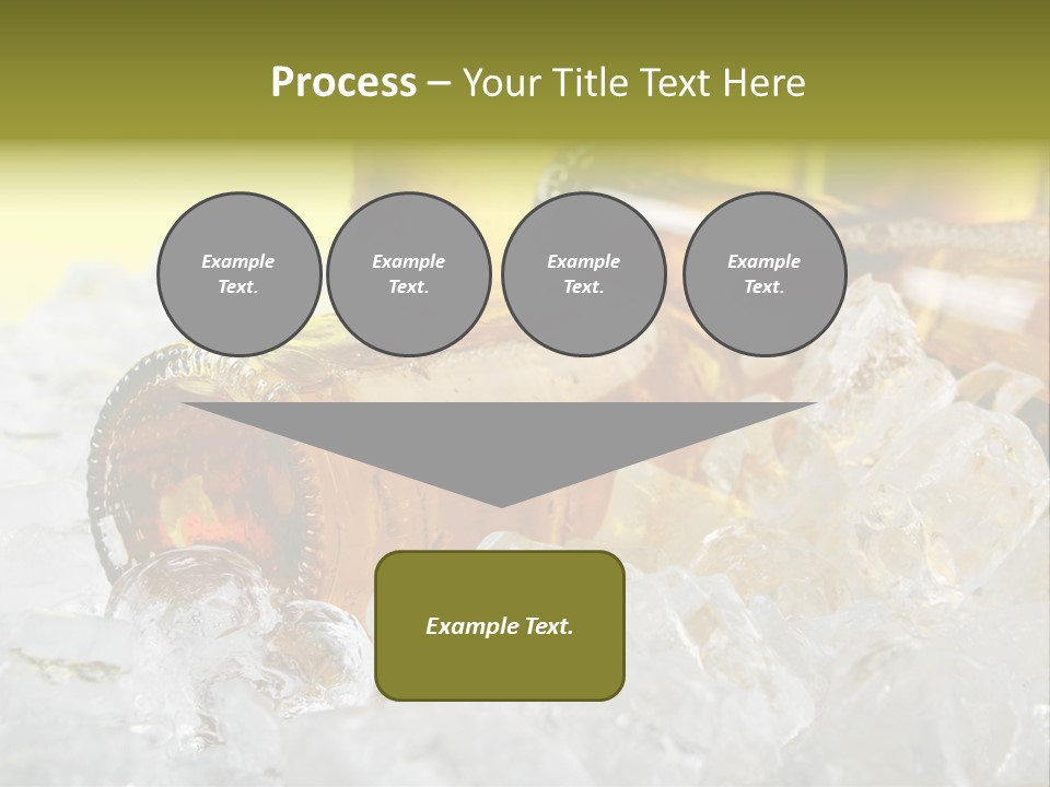 White Party Cocktail PowerPoint Template