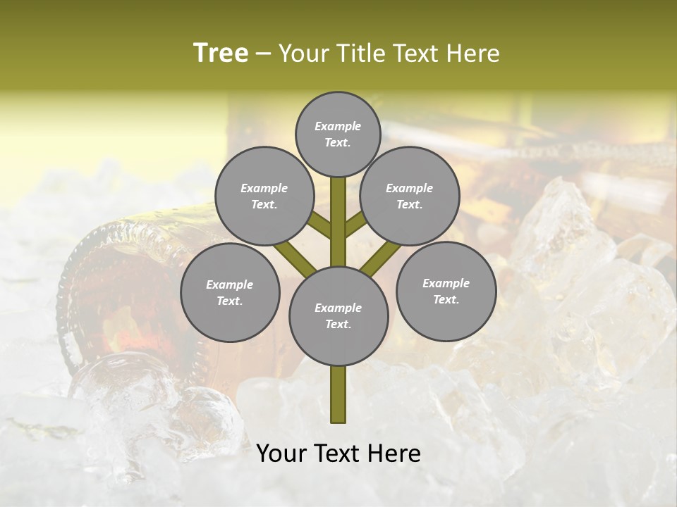 White Party Cocktail PowerPoint Template