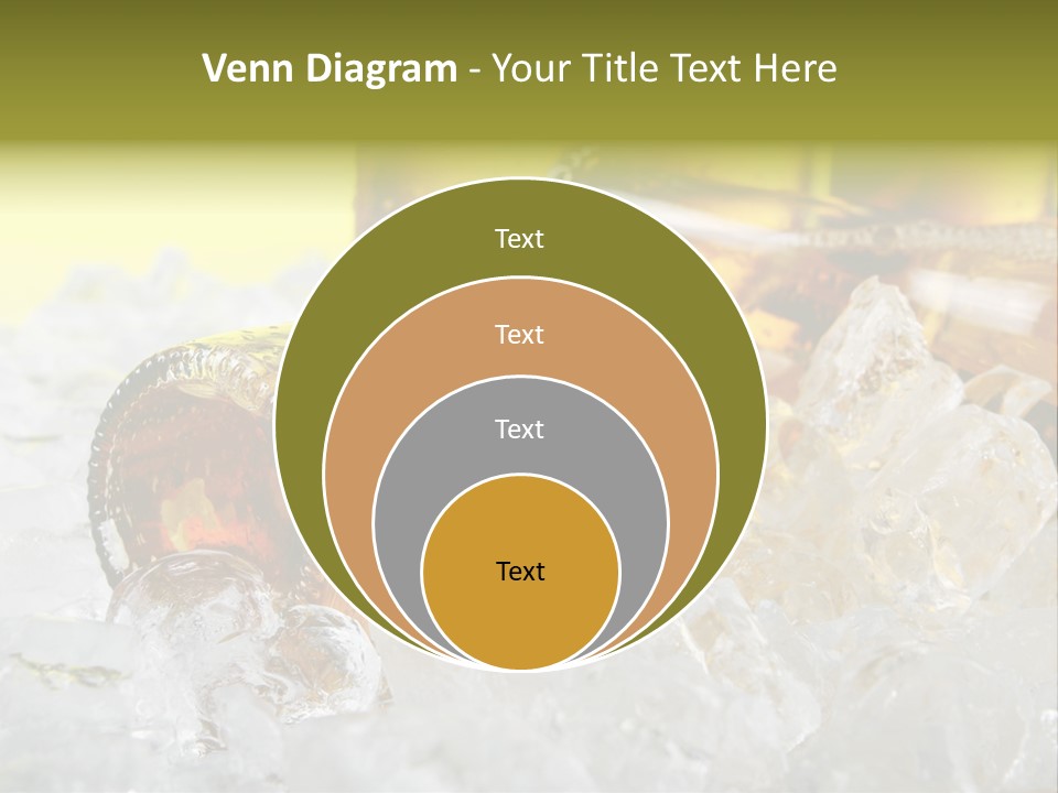 White Party Cocktail PowerPoint Template