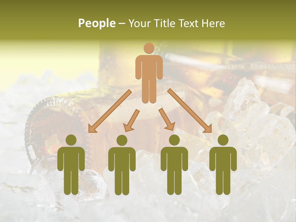 White Party Cocktail PowerPoint Template