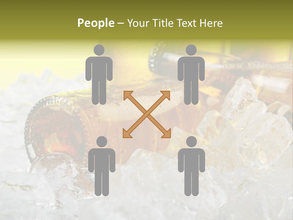 White Party Cocktail PowerPoint Template