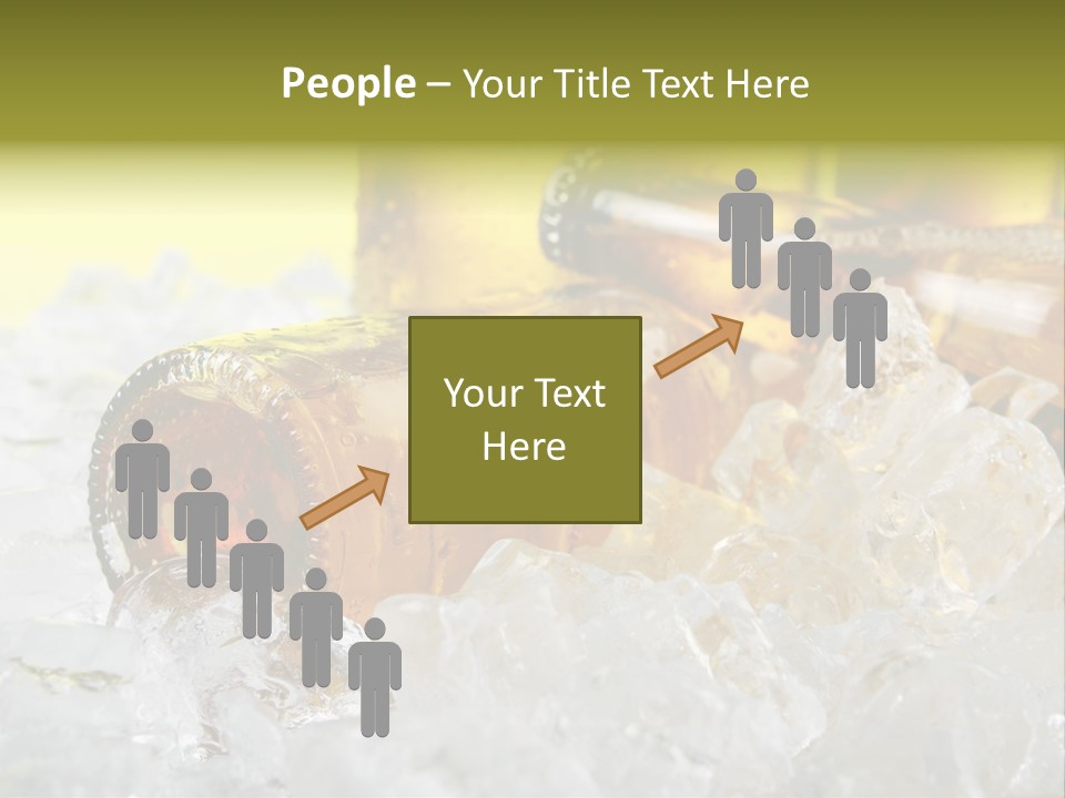 White Party Cocktail PowerPoint Template