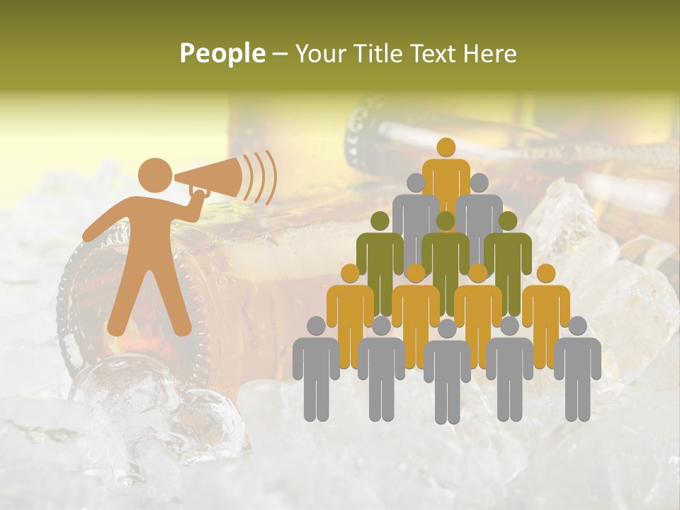 White Party Cocktail PowerPoint Template