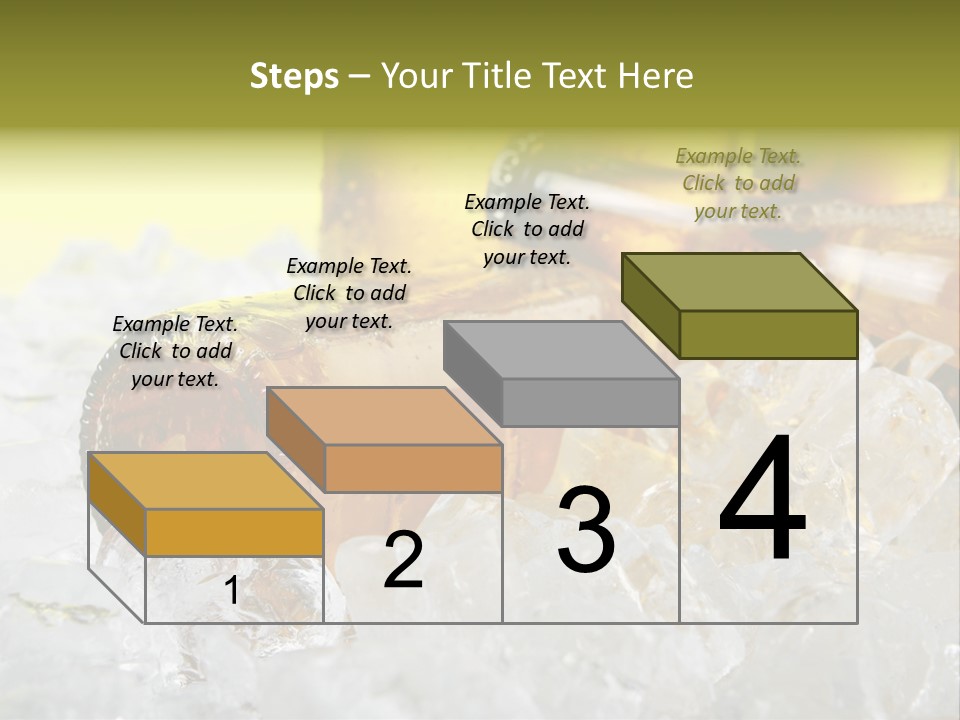 White Party Cocktail PowerPoint Template