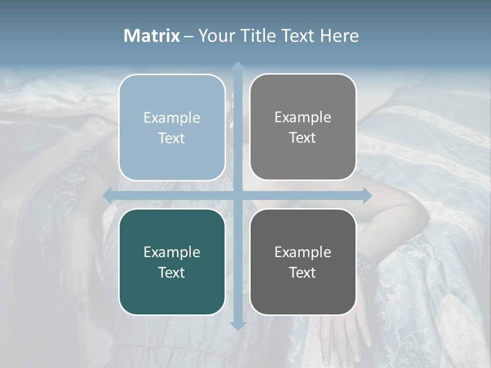 Portrait Dress Romantic PowerPoint Template