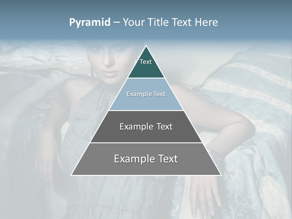 Portrait Dress Romantic PowerPoint Template