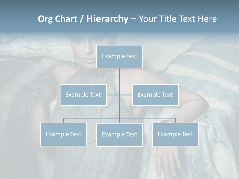 Portrait Dress Romantic PowerPoint Template