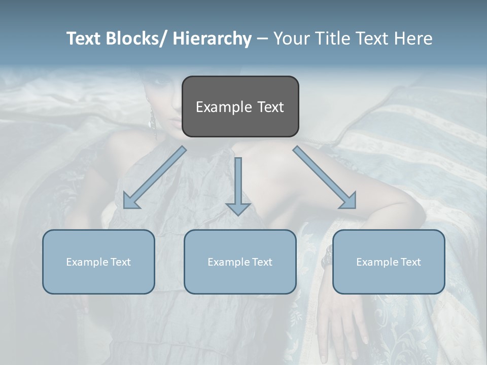 Portrait Dress Romantic PowerPoint Template