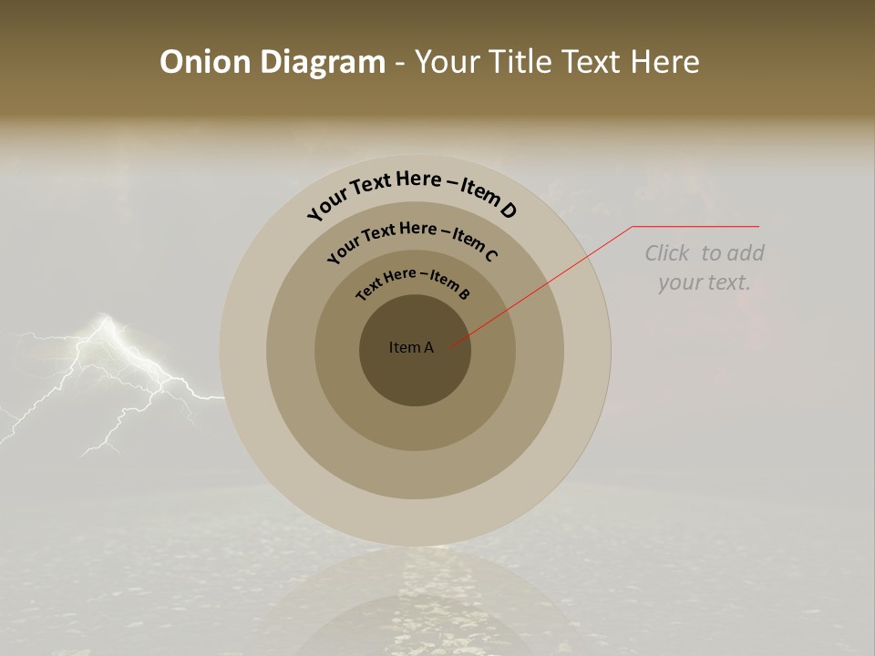 Background Countryside Dark PowerPoint Template