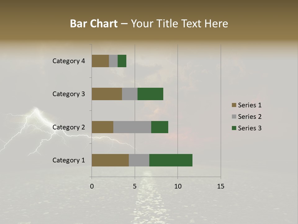 Background Countryside Dark PowerPoint Template