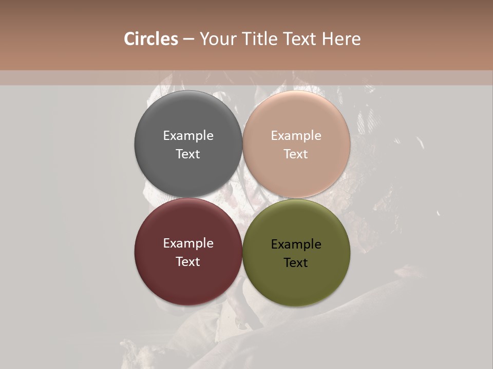 Demon Body Terror PowerPoint Template