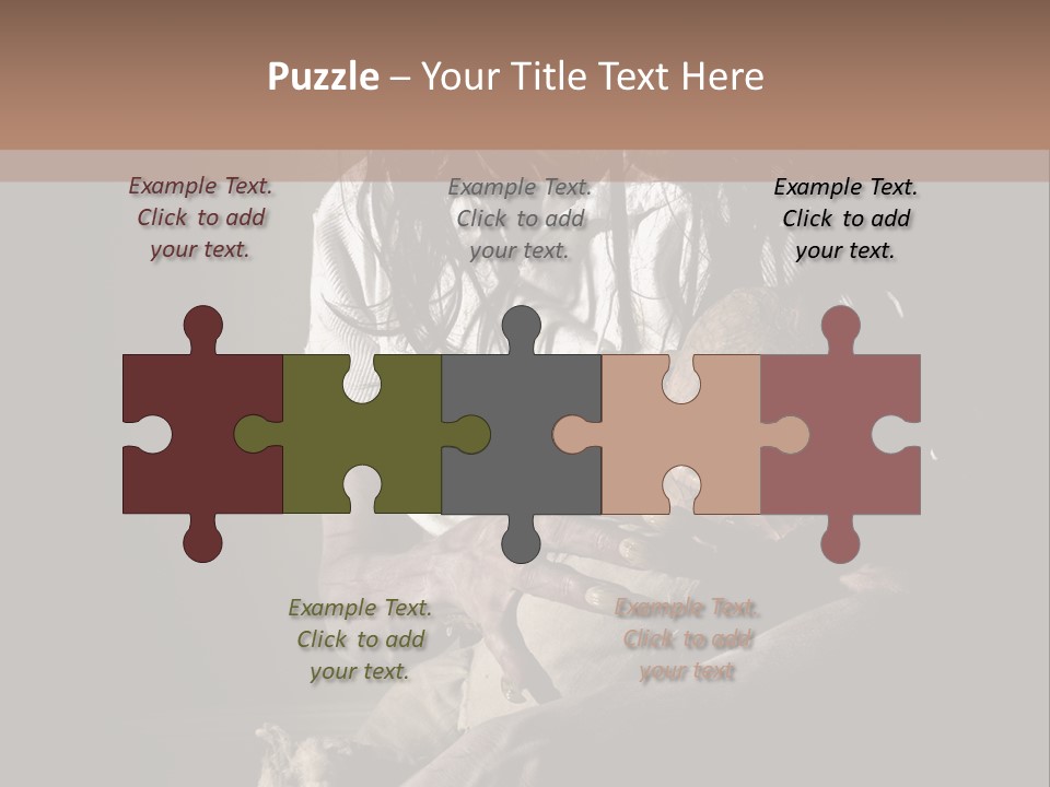 Demon Body Terror PowerPoint Template