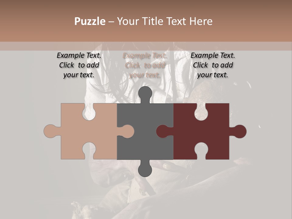 Demon Body Terror PowerPoint Template