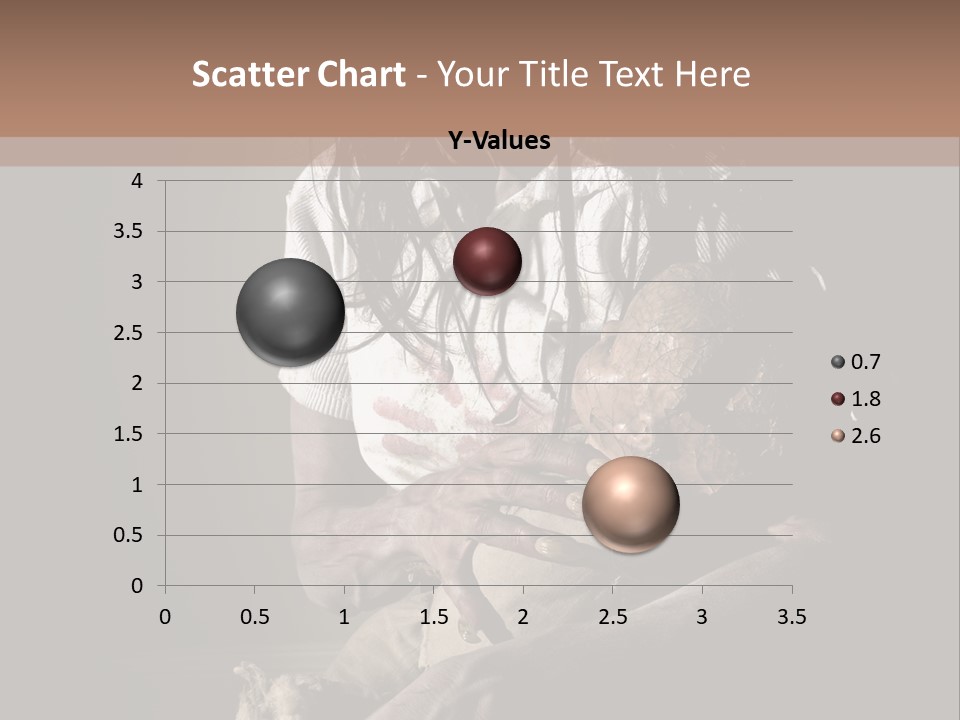 Demon Body Terror PowerPoint Template
