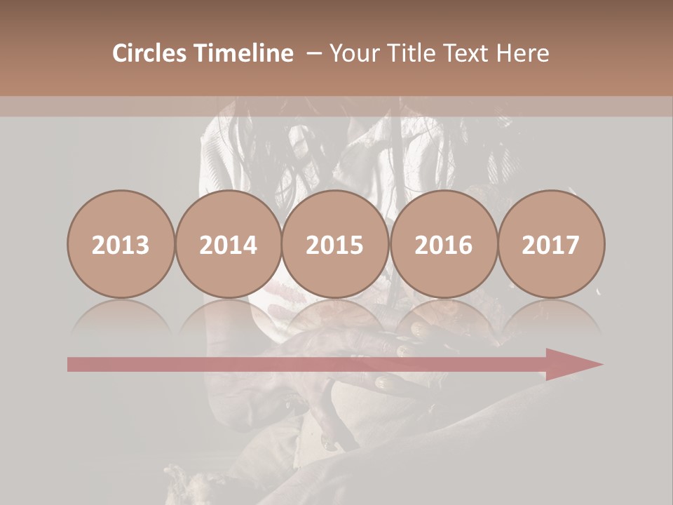 Demon Body Terror PowerPoint Template