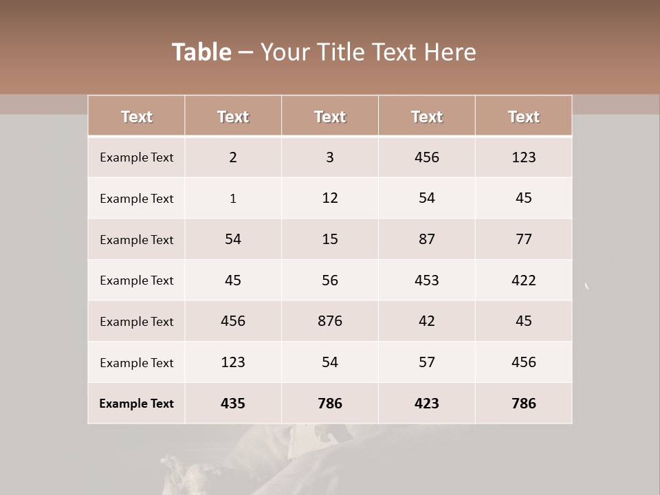 Demon Body Terror PowerPoint Template