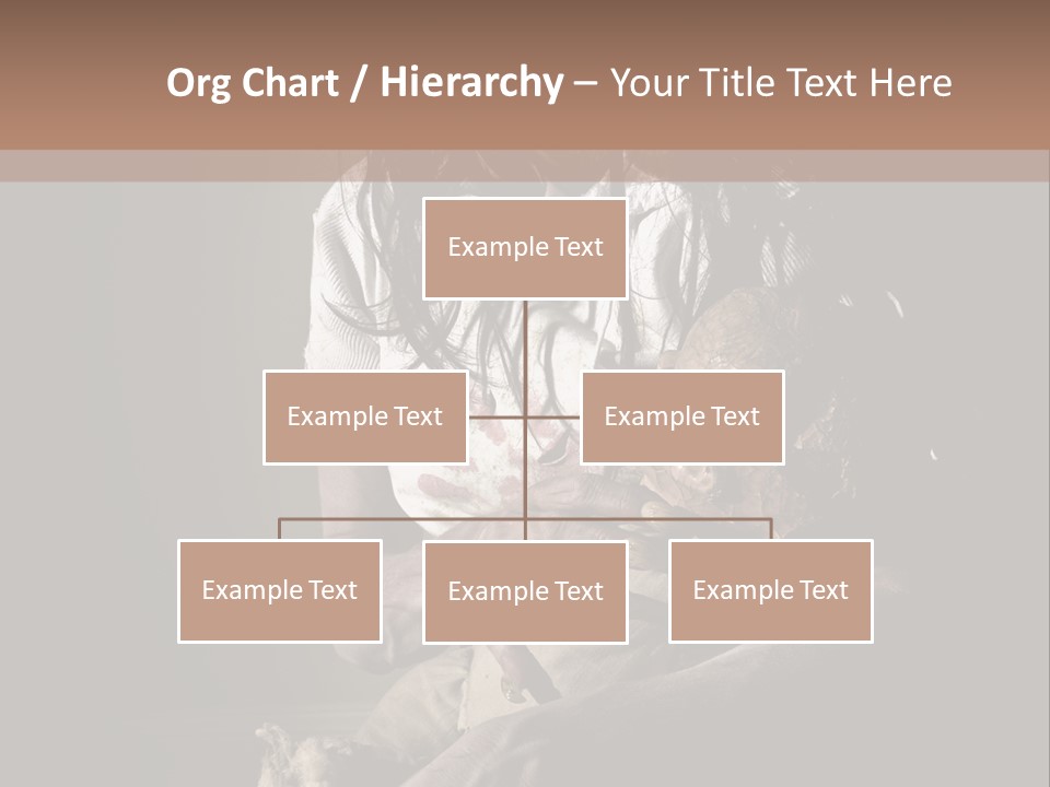 Demon Body Terror PowerPoint Template