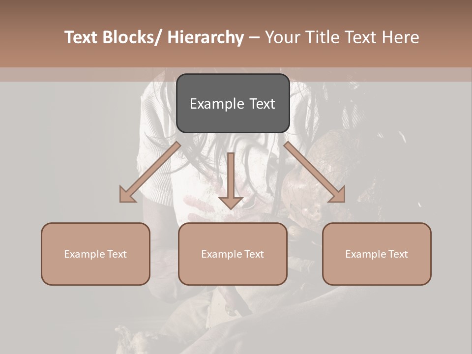 Demon Body Terror PowerPoint Template