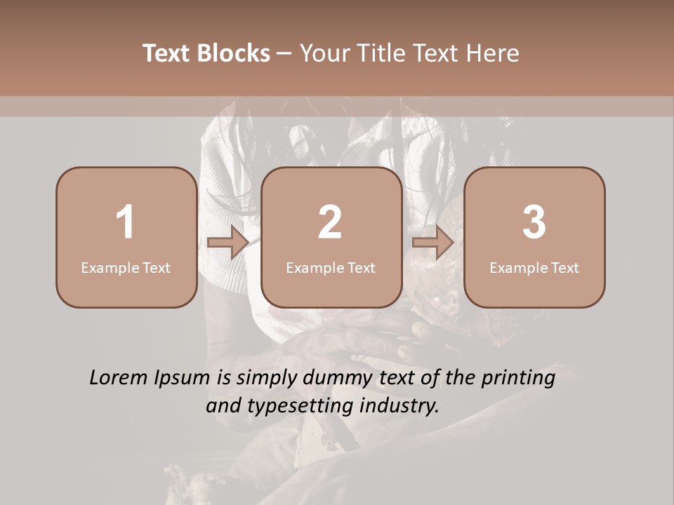 Demon Body Terror PowerPoint Template