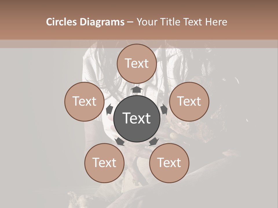 Demon Body Terror PowerPoint Template