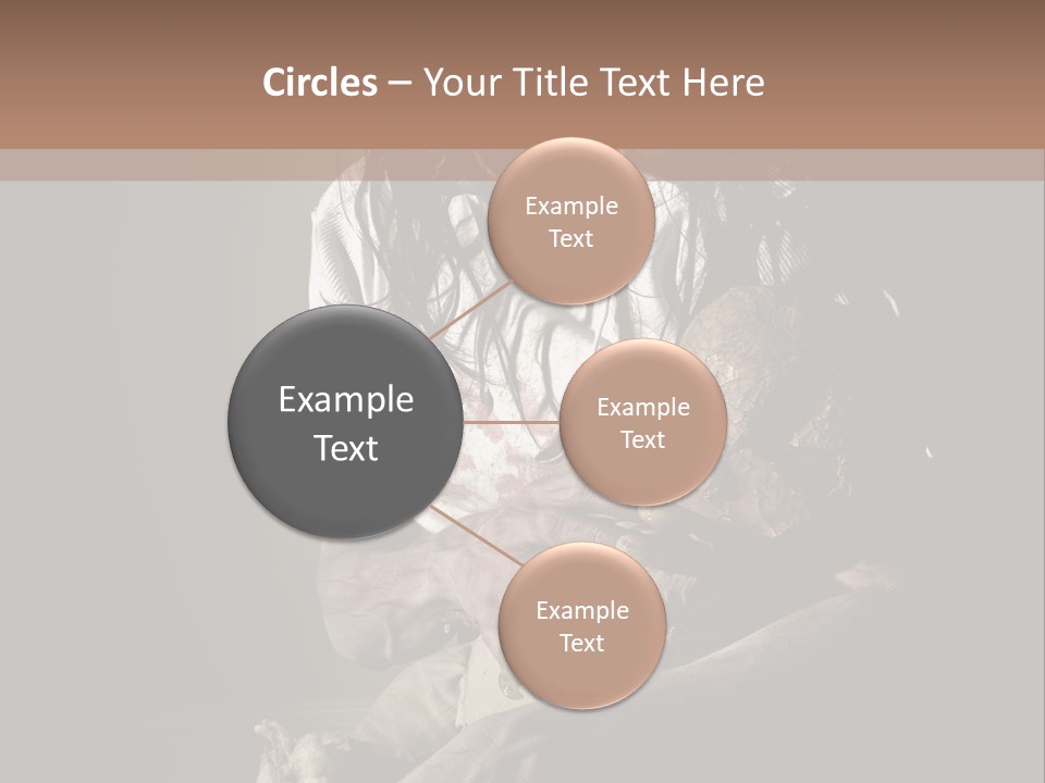 Demon Body Terror PowerPoint Template