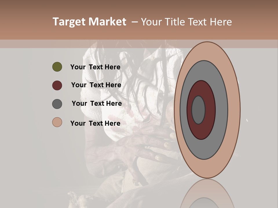 Demon Body Terror PowerPoint Template