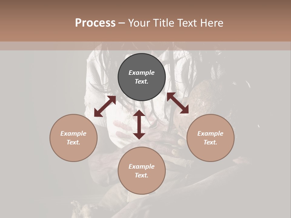 Demon Body Terror PowerPoint Template