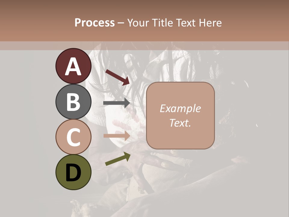 Demon Body Terror PowerPoint Template