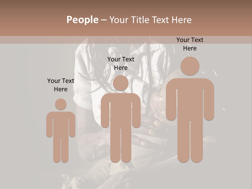 Demon Body Terror PowerPoint Template