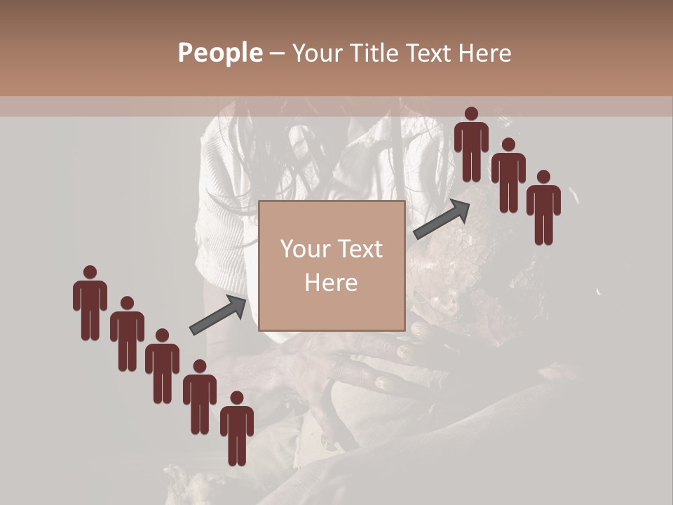 Demon Body Terror PowerPoint Template