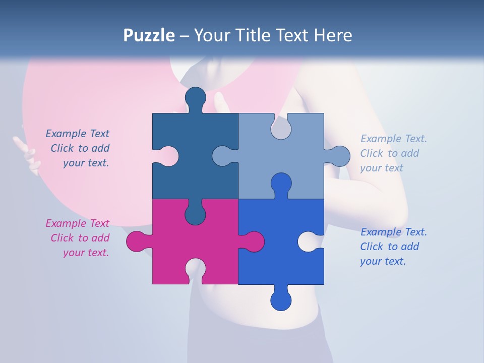 Fashion Person Make Up PowerPoint Template