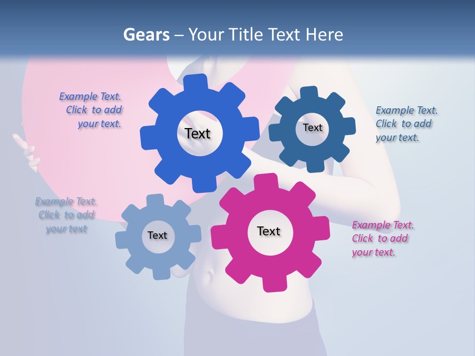 Fashion Person Make Up PowerPoint Template