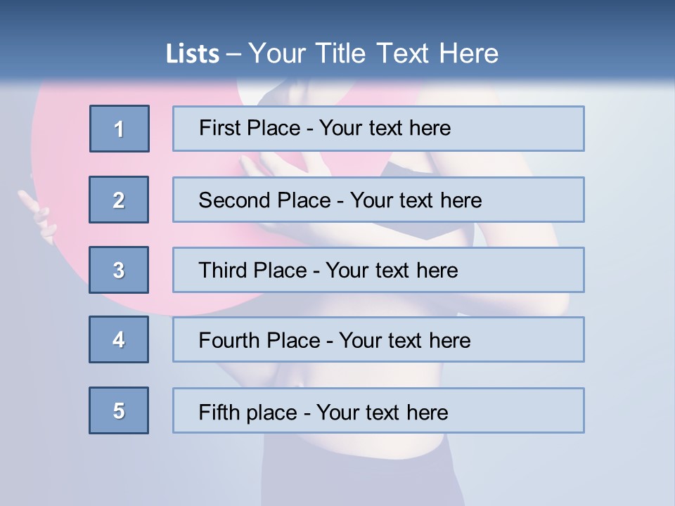 Fashion Person Make Up PowerPoint Template