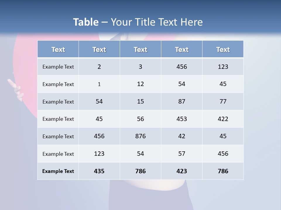 Fashion Person Make Up PowerPoint Template