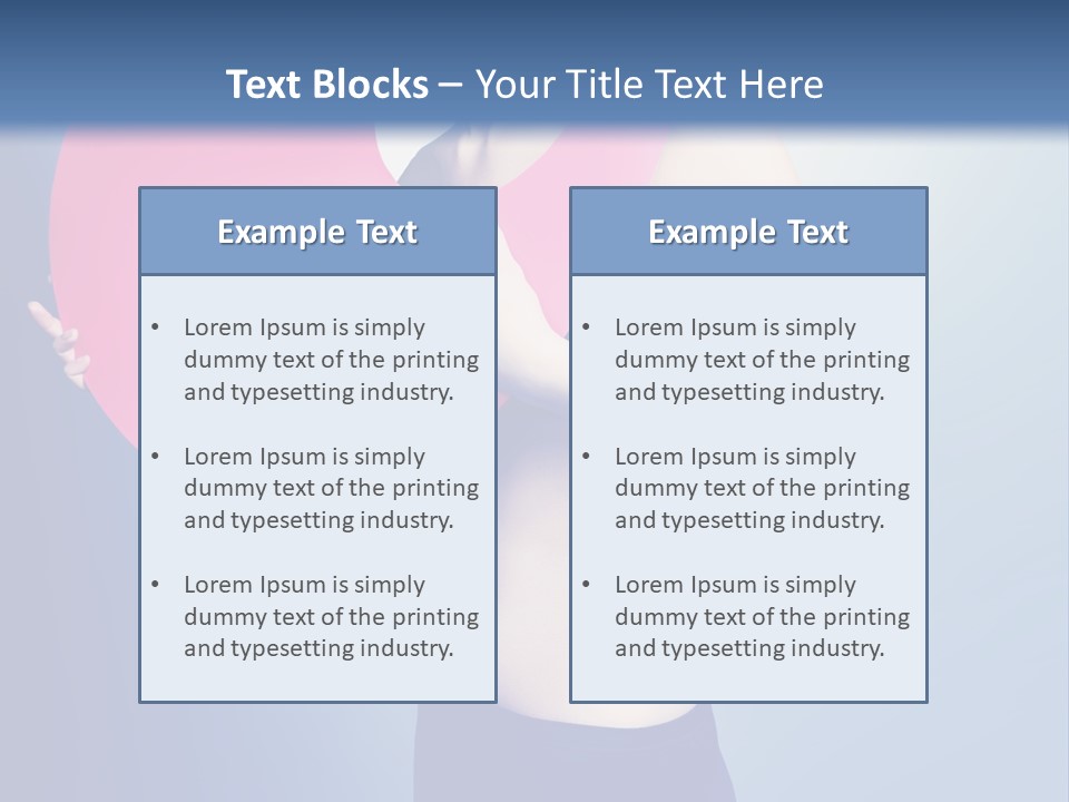 Fashion Person Make Up PowerPoint Template