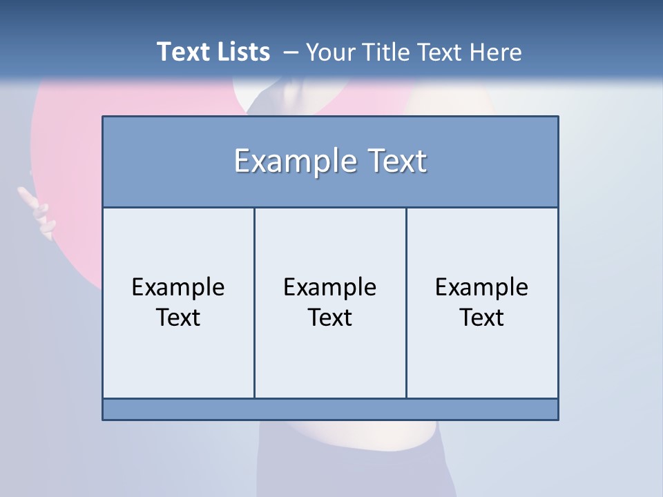 Fashion Person Make Up PowerPoint Template