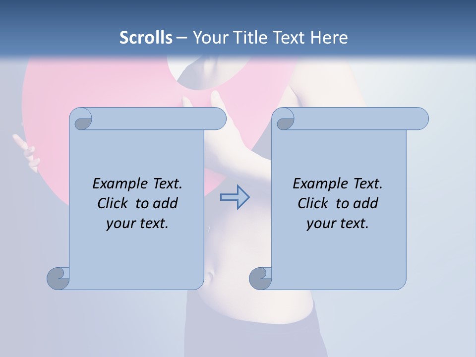Fashion Person Make Up PowerPoint Template