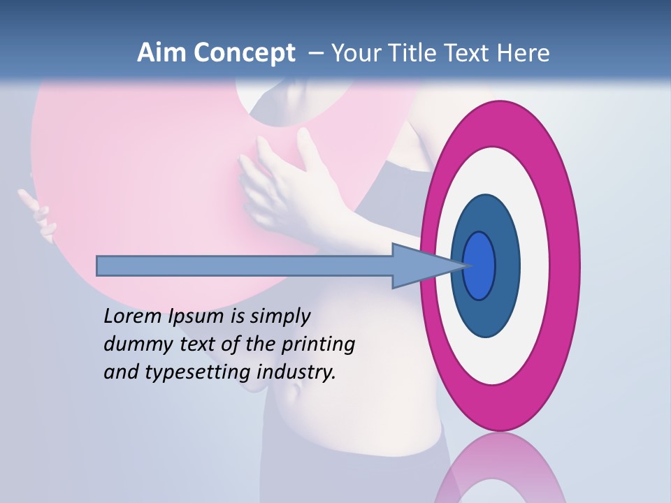 Fashion Person Make Up PowerPoint Template