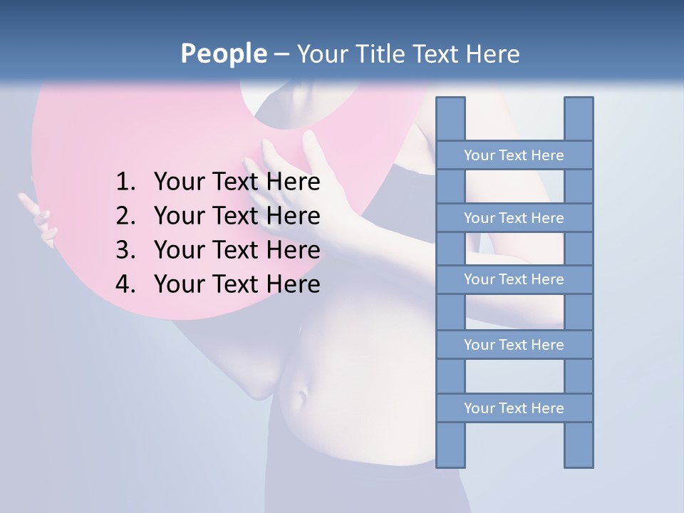 Fashion Person Make Up PowerPoint Template