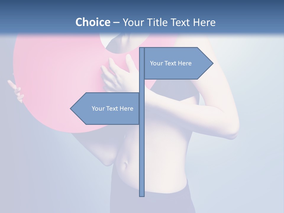 Fashion Person Make Up PowerPoint Template