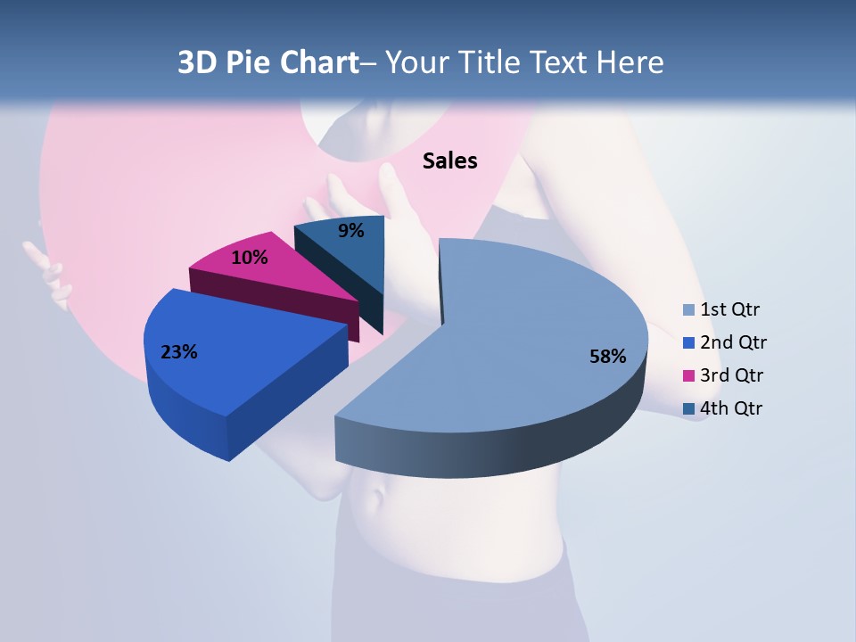 Fashion Person Make Up PowerPoint Template